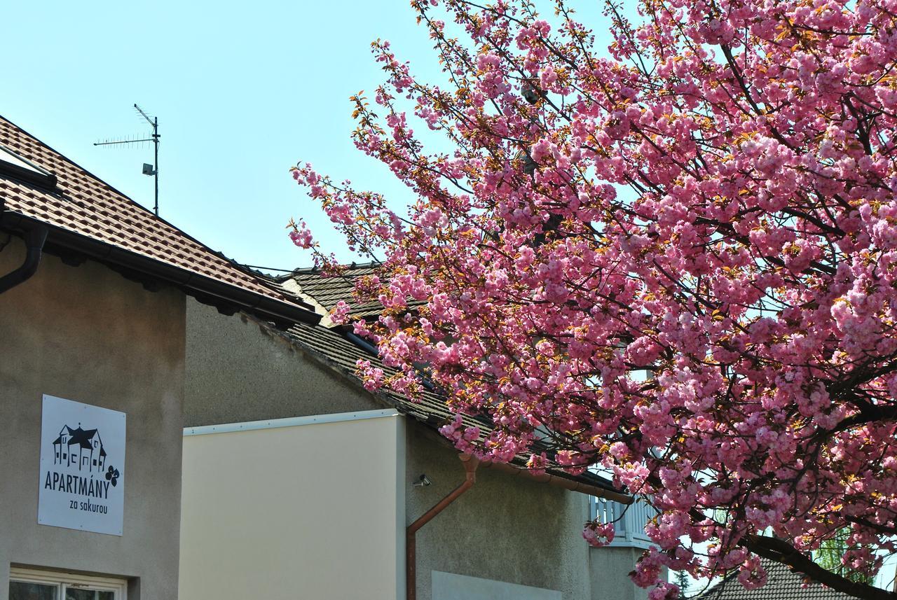 Apartmány za sakurou Hodonín Exterior foto